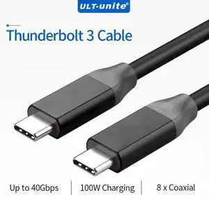 Thunderbolt3 Kable 100W 5A Fast Charging USB Type C to Type C Data Cables 4K Support USB4 40Gbps Thunderbolt 3 Cable Thunderbolt3 Kable 100W 5A Fast Charging USB Type C to Type C Data Cables 4K Support USB4 40Gbps Thunderbolt 3 Cable