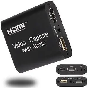 Video Audio Capture Card HDMI to USB 2.0 1080p Record with Loop Out for Gaming Streaming Teaching Video Conference and Live Broadcasting eokCXOY Video Audio Capture Card HDMI to USB 2.0 1080p Record with Loop Out for Gaming Streaming Teaching Video Conference and Live Broadcasting eokCXOY