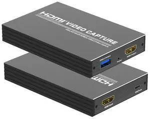 HDMI 1.4 to USB 3.0 Video Capture Card Dongle with HDMI Loopout (Input 4K@30Hz MAX/Output 1080P@60Hz Max)with WiiU Xbox 360 One PS4 HDMI Camera for Game streaming,Video Conferencing,Live eokCXOY