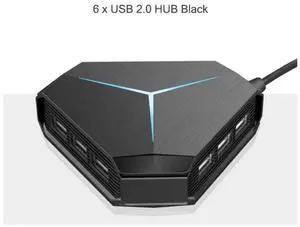 6-Port USB2.0 Hub, Data Hub Portable Super Speed Compatible for MacBook Air, Mac Mini, iMac Pro, Microsoft Surface, Ultrabooks with 3 FT Extension Cable USB Hub (Black) eokCXOY 6-Port USB2.0 Hub, Data Hub Portable Super Speed Compatible for MacBook Air, Mac Mini, iMac Pro, Microsoft Surface, Ultrabooks with 3 FT Extension Cable USB Hub (Black) eokCXOY
