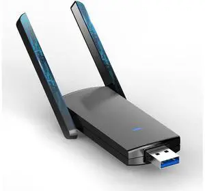 USB WiFi Adapter for Desktop Laptop AC1300 Wireless Network Adapter USB 3.0 WiFi Dongle 2.4/5GHz w/ High Gain Antennas, Dual Band| USB 3.0| MU-MIMO, Support Windows 11/10/8.1/8/7, Mac OS 10.9-10.15 USB WiFi Adapter for Desktop Laptop AC1300 Wireless Network Adapter USB 3.0 WiFi Dongle 2.4/5GHz w/ High Gain Antennas, Dual Band| USB 3.0| MU-MIMO, Support Windows 11/10/8.1/8/7, Mac OS 10.9-10.15