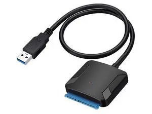 USB 3.0 to SATA Adapter SATA to USB Cable SATA to USB 3.0 External Converter 5Gbps High Speed Plug and Play Cable USB 3.0 to SATA III Hard Driver Adapter Compatible for 2.5/3.5 Inch HDD SSD eokCXOY