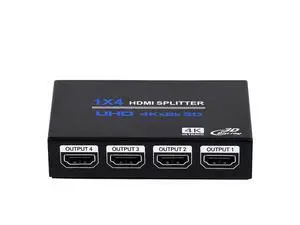 4K HDMI Splitter Full HD 1080P Video HDMI Switch 1 In 4 Out HDMI Amplifier 1x4 Video Splitter for HDTV DVD PS3 Xbox eokCXOY