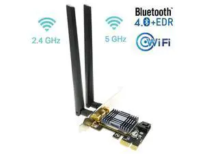 AR5B22 2.4G/5G Dual Band PCIE Wireless Adapter AC300Mbps Wi-Fi Network Card Bluetooth 4.0 for Desktop PC Wireless wifi Adapter eokCXOY AR5B22 2.4G/5G Dual Band PCIE Wireless Adapter AC300Mbps Wi-Fi Network Card Bluetooth 4.0 for Desktop PC Wireless wifi Adapter eokCXOY