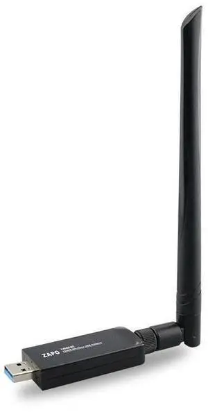 WiFi 6 Wireless Network Card Driver Free 1800M Wireless WiFi Network Card Adapter Receiver Computer 2.4G & 5.8G USB3.0 Gigabit Network Card Only for Win 10 /11