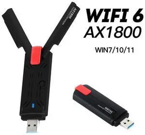 FU-AX1800P WiFi 6 USB Network wifi Adapter USB 3.0 wifi Card 2.4/5GHz 802.11ax 1800Mbps wifi WLAN Adapter Dual Band USB wifi 6 Card Wireless Adapter for Desktop PC Windows 7/10/11 eokCXOY FU-AX1800P WiFi 6 USB Network wifi Adapter USB 3.0 wifi Card 2.4/5GHz 802.11ax 1800Mbps wifi WLAN Adapter Dual Band USB wifi 6 Card Wireless Adapter for Desktop PC Windows 7/10/11 eokCXOY