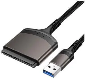 Aluminum Alloy HDD Drive Adapter USB 3.0 to SATA Cable SATA Converter SATA Adapte For 2.5'' HDD/SSD External Hard Drive Disk eokCXOY