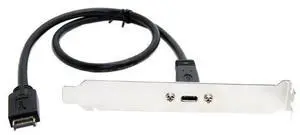 ModMyMods USB 3.1 Type-E Motherboard Front Panel Header Connector to USB-C Back Panel Extension Cable - 40cm (MOD-0293) eokCXOY ModMyMods USB 3.1 Type-E Motherboard Front Panel Header Connector to USB-C Back Panel Extension Cable - 40cm (MOD-0293) eokCXOY