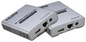 4K 120M HDMI Extender Cascade Connection Over CAT5e CAT6 RJ45 Ethernet LAN Network Cable Extension Splitter Transmitter Receiver eokCXOY