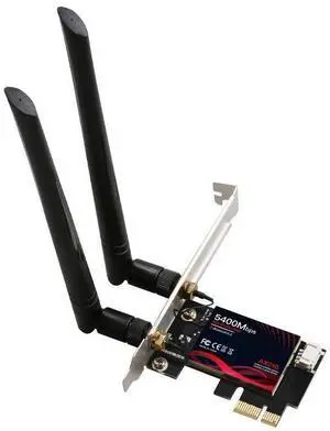 WiFi 6 PCI Express Network Card 5374Mbps Tri Band WiFi 6e Blutetooth 5.2 PCI-E Wi-Fi Card PCIE Intel AX210 802.11AX Wireless WiFi Adapter Only for Win10/11 64bit (without Cooling Version) eokCXOY WiFi 6 PCI Express Network Card 5374Mbps Tri Band WiFi 6e Blutetooth 5.2 PCI-E Wi-Fi Card PCIE Intel AX210 802.11AX Wireless WiFi Adapter Only for Win10/11 64bit (without Cooling Version) eokCXOY