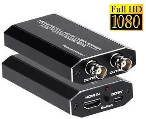 1 HDMI to 2 AHD BNC Converter 1080p TVI AHD Repeater HDMI to AHD Converter with AHD Loopout 500M Repeater eokCXOY 1 HDMI to 2 AHD BNC Converter 1080p TVI AHD Repeater HDMI to AHD Converter with AHD Loopout 500M Repeater eokCXOY