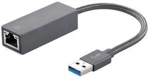 2.5G USB to RJ45 Interface Ethernet USB 3.0 LAN Adapter RTL8156 Wired USB 3.0 2500M External Network Converter for Windows 7/ 8/10 MacBook Ethernet eokCXOY