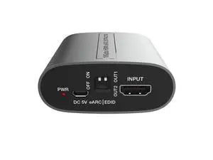 HDMI eARC Audio Extractor ARC eARC Loop & Audio Extractor HDMI 2.0 4K2K@60Hz 18Gbps Video Bandwidth EDID Management Splitters for Amplifier Soundbar Speaker HDTV eokCXOY