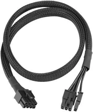 PCIe Cable 8 Pin to 6+2 Pin GPU Power Extension - 65CM 18AWG Modular PSU Cable for C orsair, Thermaltake, ARESGAME Power Supply PCIe Cable 8 Pin to 6+2 Pin GPU Power Extension - 65CM 18AWG Modular PSU Cable for C orsair, Thermaltake, ARESGAME Power Supply