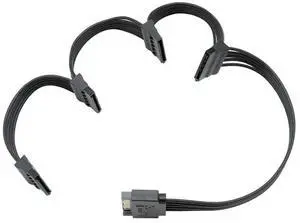 15 Pin SATA Power Extension Cable SATA Male to Female Extender Cable Adapter for HDD Hard Drive 23inch 58cm (1 to 4) 15 Pin SATA Power Extension Cable SATA Male to Female Extender Cable Adapter for HDD Hard Drive 23inch 58cm (1 to 4)