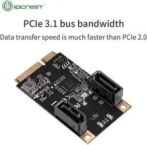 2 Port SATA III Full Height Mini PCIE 3.0 gen3 high speed Controller Card 2 Port SATA III Full Height Mini PCIE 3.0 gen3 high speed Controller Card