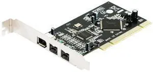 PCI FireWire 1394A+1394B Video Capture Card 2 x 1394b (9-Pin) + 1 x 1394a (6-Pin), TI Dual Chipset, Supports 800/400/200/100Mbps, Hot-Swap, Plug-and-Play, for Windows PCI FireWire 1394A+1394B Video Capture Card 2 x 1394b (9-Pin) + 1 x 1394a (6-Pin), TI Dual Chipset, Supports 800/400/200/100Mbps, Hot-Swap, Plug-and-Play, for Windows