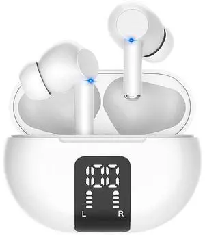 Y32Pro Wireless Bluetooth Headset Dual Mic ENC Noise Cancellation, Digital Display, 30H Battery, IPX5, TWS Earbuds Y32Pro Wireless Bluetooth Headset Dual Mic ENC Noise Cancellation, Digital Display, 30H Battery, IPX5, TWS Earbuds