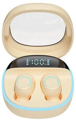 M41 Wireless Bluetooth Headset Transparent Cover, LED Digital Display, Bluetooth 5.3, 400mAh Charging Case, Life Waterproof, Mini Design M41 Wireless Bluetooth Headset Transparent Cover, LED Digital Display, Bluetooth 5.3, 400mAh Charging Case, Life Waterproof, Mini Design