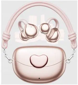 M106 AI Smart Translation Bluetooth Headset Heart-Shaped Clip-On, Bluetooth 6.0, Ultra-High Sound Quality, Detachable Lanyard, True Wireless M106 AI Smart Translation Bluetooth Headset Heart-Shaped Clip-On, Bluetooth 6.0, Ultra-High Sound Quality, Detachable Lanyard, True Wireless