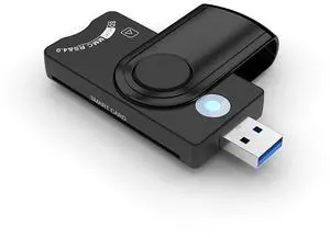 CR310 USB 3.0 Multi-Function Smart Card Reader IC/CAC/SIM/SD/TF/Bank Card Reader for Tax, Banking, Digital Signature Supports Windows, Mac, Linux EMV, CCID Certified CR310 USB 3.0 Multi-Function Smart Card Reader IC/CAC/SIM/SD/TF/Bank Card Reader for Tax, Banking, Digital Signature Supports Windows, Mac, Linux EMV, CCID Certified
