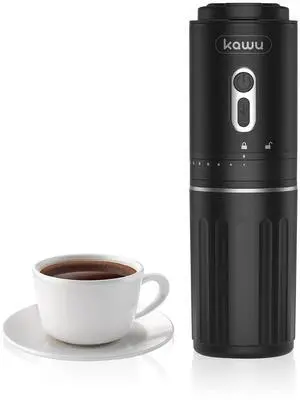 Kawu Portable Electric Coffee Grinder, Camping Travel Coffee Maker, USB-C Port for RVs, Hiking, and OfficesKawu Portable Electric Coffee Grinder, Camping Travel Coffee Maker, USB-C Port for RVs, Hikin
