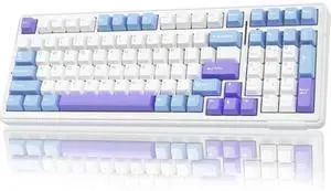 Eyesoul F99 Wireless Mechanical Keyboard,Tri-Mode BT5.0/2.4GHz/USB-C Hot Swappable Custom Keyboard,Pre-lubed Linear Switches,Gasket Structure,RGB Backlit Gaming Keyboard for PC/Tablet/Xbox/PS4/PS5 Eyesoul F99 Wireless Mechanical Keyboard,Tri-Mode BT5.0/2.4GHz/USB-C Hot Swappable Custom Keyboard,Pre-lubed Linear Switches,Gasket Structure,RGB Backlit Gaming Keyboard for PC/Tablet/Xbox/PS4/PS5