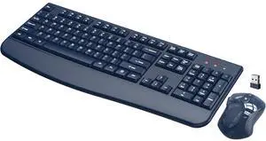 Eyesoul Wireless Keyboard and Mouse Combo, Full-Sized 2.4GHz Wireless Keyboard with Comfortable Palm Rest and Optical Mouse for Windows, Mac OS PC/Desktops/Computer/Laptops (Starry Blue) Eyesoul Wireless Keyboard and Mouse Combo, Full-Sized 2.4GHz Wireless Keyboard with Comfortable Palm Rest and Optical Mouse for Windows, Mac OS PC/Desktops/Computer/Laptops (Starry Blue)