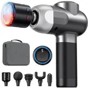 Eyesoul C2 Pro Massage Gun with Heat and Cold Therapy, FSA Eligible & HSA Approved Mini Massager Gun Deep Tissue, Heated Professional Electric Back Massager for Athletes Eyesoul C2 Pro Massage Gun with Heat and Cold Therapy, FSA Eligible & HSA Approved Mini Massager Gun Deep Tissue, Heated Professional Electric Back Massager for Athletes