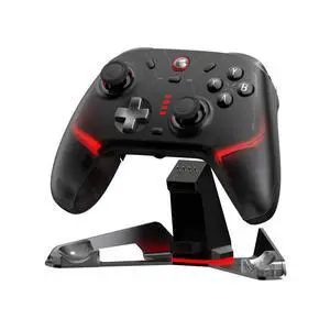 Cyclone 2 Wireless Controller - 1000Hz Polling Rate, TMR Joysticks, Hall/Micro 2-in-1 Triggers for PC/Switch/Switch 2/Android/iOS, PC Gaming Controller with Charging Dock (Black)