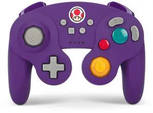 GameCube Style Wireless Controller for Nintendo Switch/Switch 2 / Switch Lite/OLED Model - Toad, Officially Licensed by Nintendo