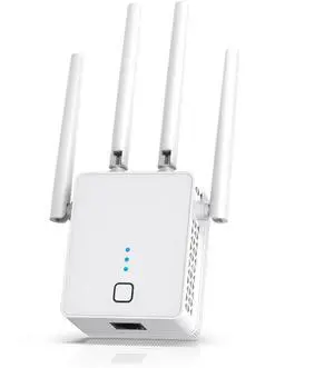 WiFi Extender, 2024 Fastest WiFi Booster 1200Mbps Dual Band (5GHz/2.4GHz) WiFi Extenders Signal Booster for Home, WiFi Repeater with Ethernet Port Covers up to 10000sq. ft and 55 Devices