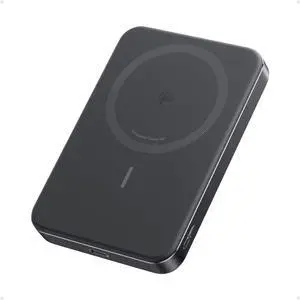 MagGo Power Bank, Ultra-Slim 10,000mAh Magnetic Battery Pack, Qi2 Certified 15W Ultra-Fast MagSafe Compatible Portable Charger, Ergonomic Design, for iPhone16/15/14/13/12 Series Only