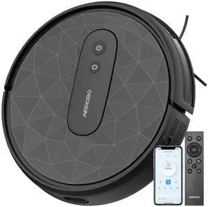 Robot Vacuum, 2800Pa Powerful Suction, Smart Navigation, App & Remote Control, 120 Mins Runtime, Anti-Collision & Anti-Drop, for Hard Floor/Carpet/Pet Hair