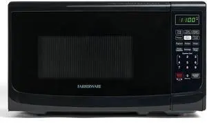 Countertop 700 Watts, 0.7 cu ft 700-Watt Microwave Oven, Black