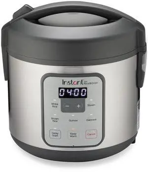 Zest 8 Cup One Touch Rice Cooker, From the Makers , Steamer, Cooks Rice, Grains, Quinoa and Oatmeal, 8-cup cooked/4-cup uncooked, No Pressure Cooking Functionality