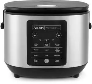 12-Cup Slow Cook Rice Cooker and Brown Rice Cooker with Lift-Out Pot Handles and Silicone Storage Lid  PFAS-Free CoreCoat Ceramic