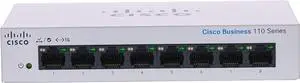 Business CBS110-8T-D Unmanaged Switch | 8 Port GE | Desktop | Ext PS | Limited Lifetime Protection (CBS110-8T-D-NA)