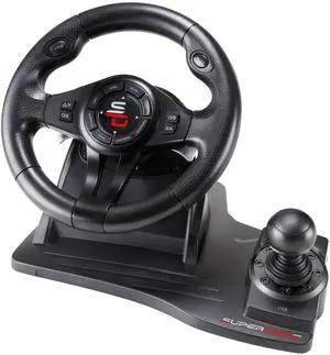 Superdrive - GS550 steering wheel with pedals, paddles, shifter, vibration racing wheel for Switch 2, Switch, Xbox Serie X/S, PS4, Xbox One, PC