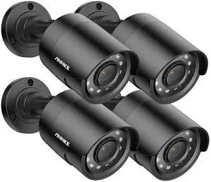4 Pack 1080P HD TVI Home Security Camera Outdoor Indoor, 1920TVL, IP66 Waterproof, Smart Dual Light Night/Day Vision, Surveillance CCTV Bullet Cam