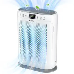 Air Purifiers for Home Large Room up to 2400sq.ft,  H13 HEPA Air Filter with PM 2.5 Display Air Quality Sensors, Aromatherapy Function, Air Cleaner for Dust, Smoke, Dander, Pets Hair, Pollen