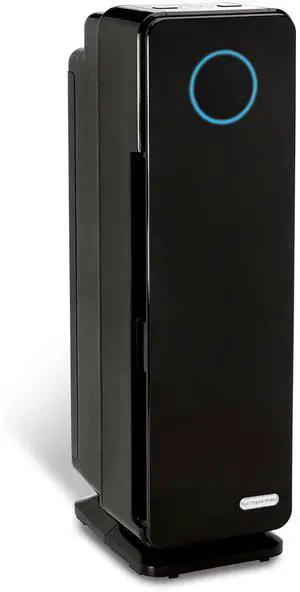 5-In-1 HEPA Air Purifier for Home, Pet Air Purifier with HEPA Air Filter & UV-C Light, AC4300BPTCA, 743 Sq. Ft., 22'' Tower, Black