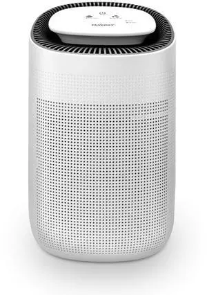 Sorbi 1000ml Air Dehumidifier w/Purifying Function, True HEPA Filter, Auto Shutoff, Touch Control Adjustable Air Speed, Ultra-Quiet, Ideal for Closets & Bathrooms
