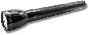 ML300L 4D LED Flashlight  1002 Lumens, Long Runtime, Adjustable Beam, Water-Resistant, Aluminum Body  Black