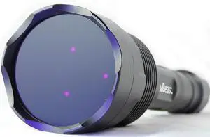 V3 365nm Black Light UV Flashlight  High Definition Ultraviolet - HIgh Power and Long Range Professional Grade Beam Best for Professional/Commercial Use  USA Stock