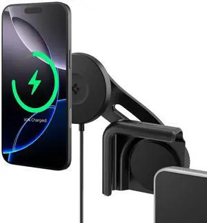 TapLock Qi2 MagSafe Charging Tesla Phone Mount for Tesla Model Y Juniper 2025/26 & Model 3/Y/S/X - for iPhones with MagSafe & Galaxy Phones with MagSafe Cases & Pixel Phones with Pixelsnap