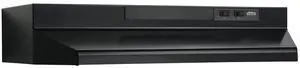 F403623 Exhaust Fan for Under Cabinet Two-Speed Four-Way Range Hood, 36-Inch, Black