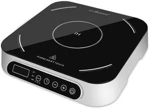 1800W Portable Induction Countertop Cooktop 10 Power Levels Burners Electric Stove with 140-465°F Timer Settings Induction Burner Suitable and Digital Sensor for Magnetic Cookware