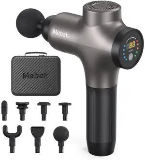 3 Massage Gun, Massage Gun Deep Tissue for Athletes, Professional Muscle Percussion Massage Gun,Massager Gun for Shoulder Leg Back Body Pain Relief,Quiet Portable Sport Massager, Gifts for Him