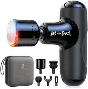 Q2 Pro Mini Massage Gun with Heat and Cold Head,Pocket-Sized Deep Tissue Massager Gun,Portable Percussion Muscle Massager Gun, Ultra Small&Quiet Muscle Massage Gun